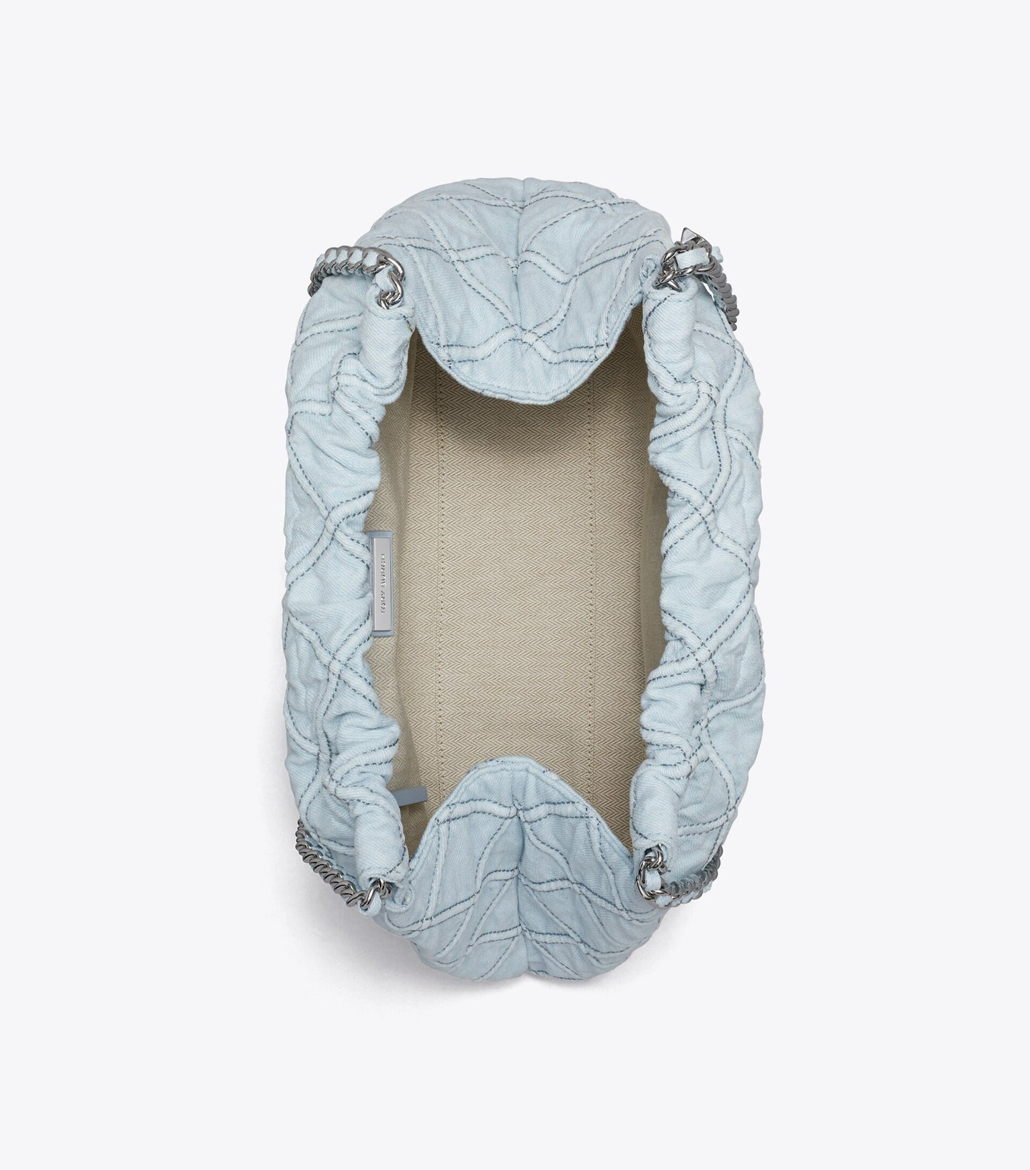 Fleming Soft Denim Hobo Bag