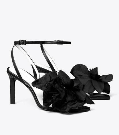 Flower Heeled Sandal
