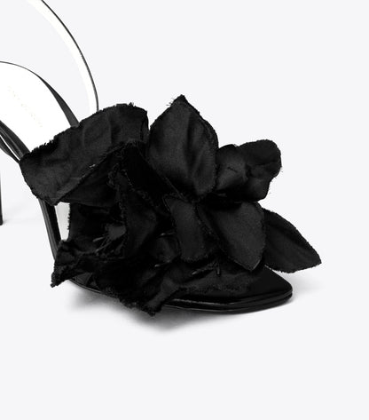 Flower Heeled Sandal