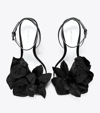 Flower Heeled Sandal