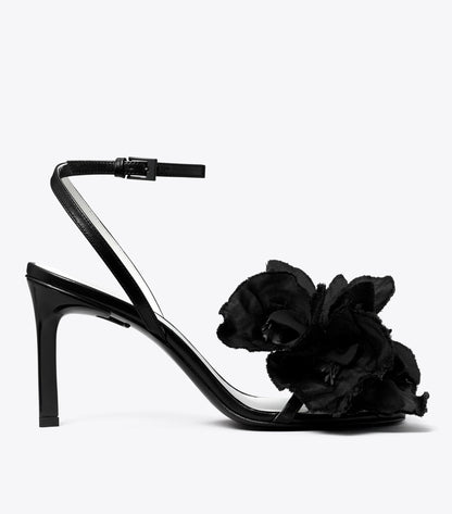 Flower Heeled Sandal