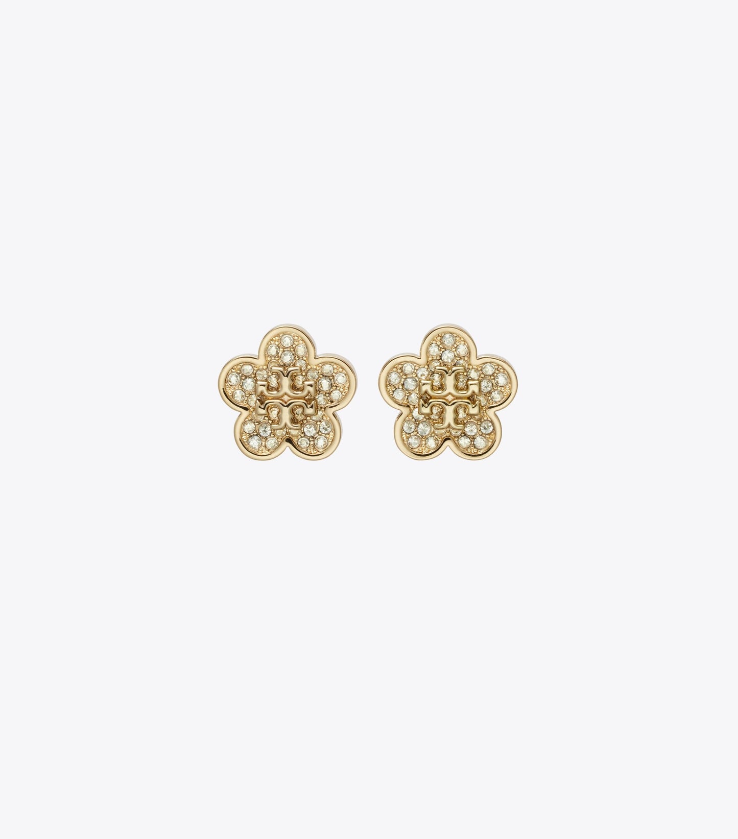 Forget Me Not Pavé Stud Earrings