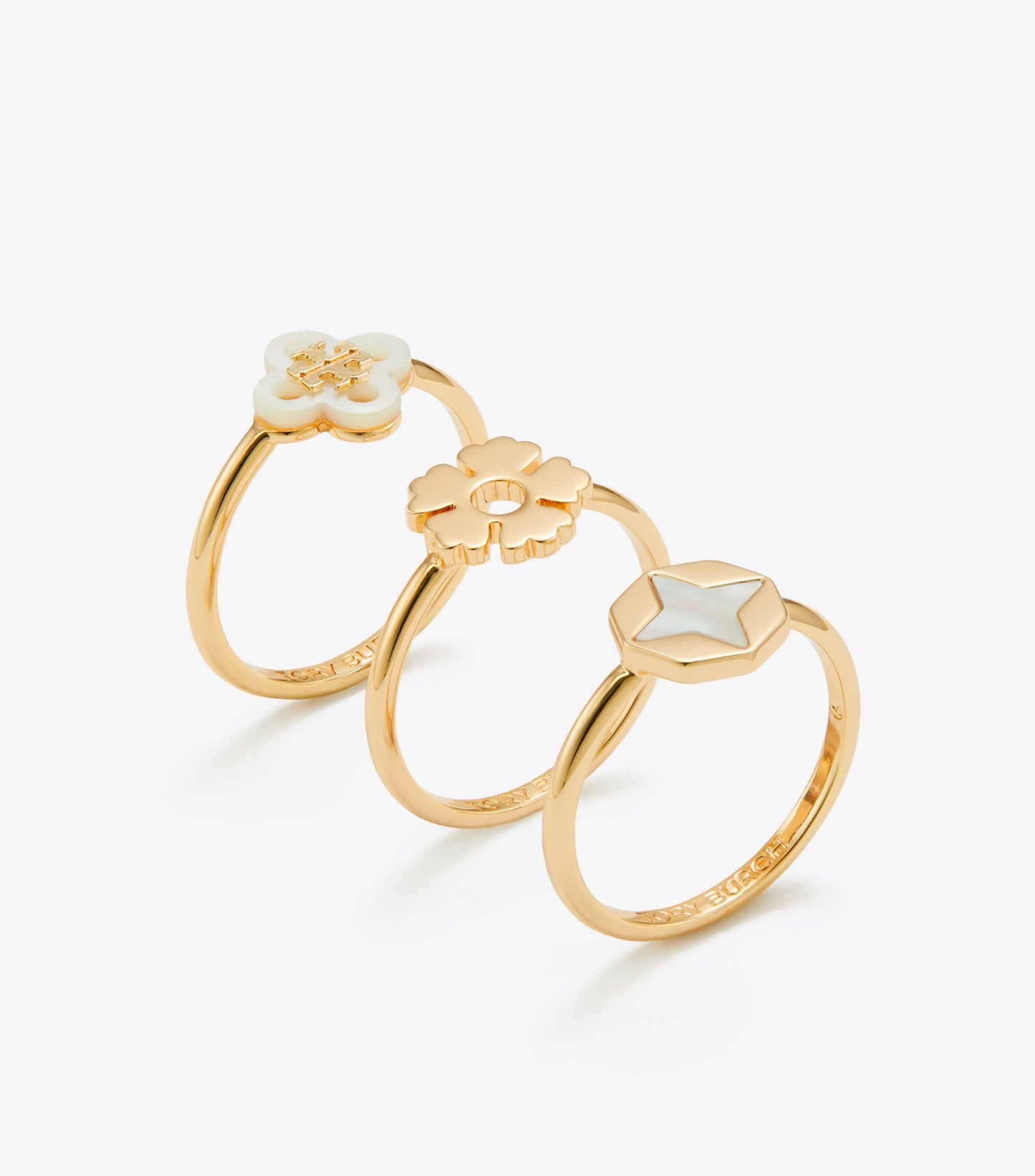 Forget Me Not Stacking Ring Set