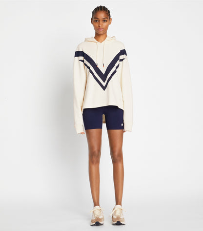 French Terry Chevron Hoodie