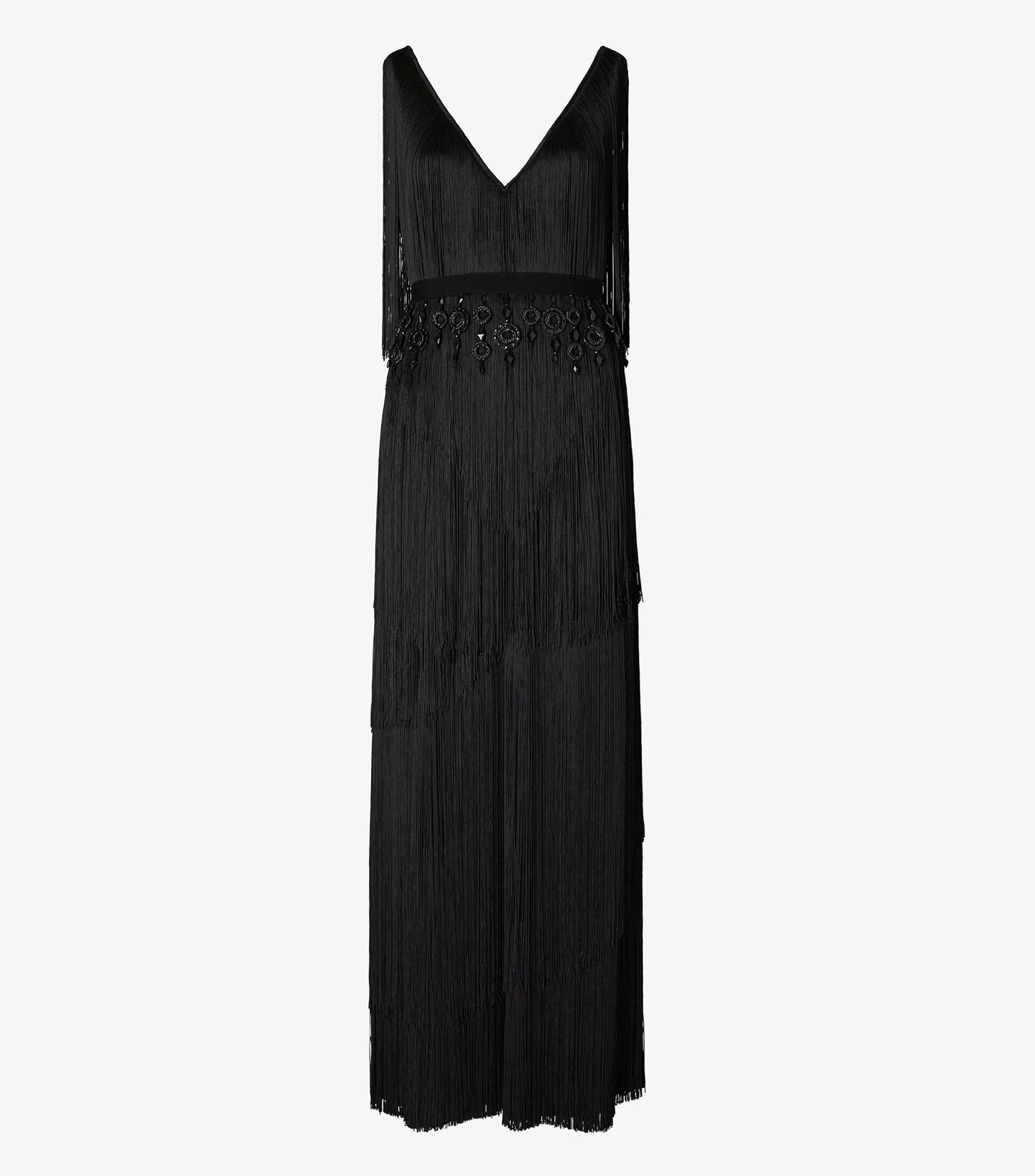 Fringe Viscose Dress