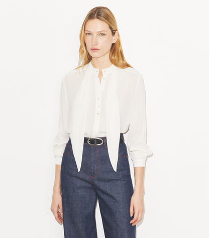 Georgette Bow Blouse