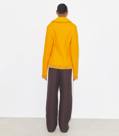 Half-Zip Wool Sweatshirt