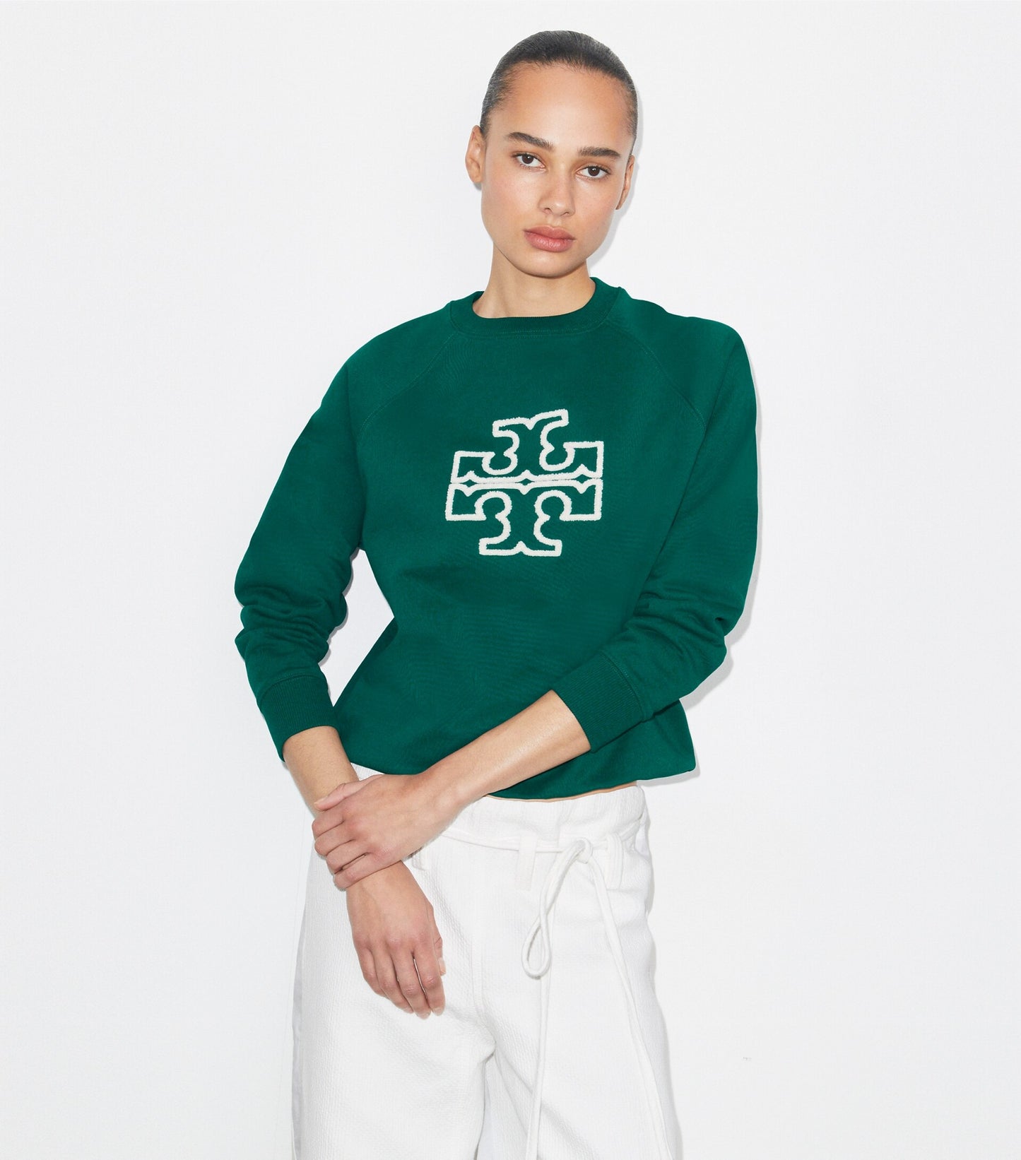 Heavy French Terry Logo Crewneck