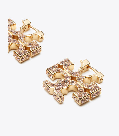 Icon Pavé Hoop Earrings