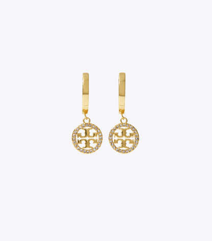 Icon Pavé Hoop Earrings