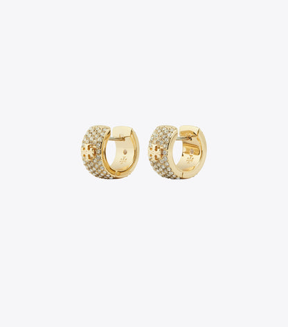 Icon Pavé Huggie Earrings