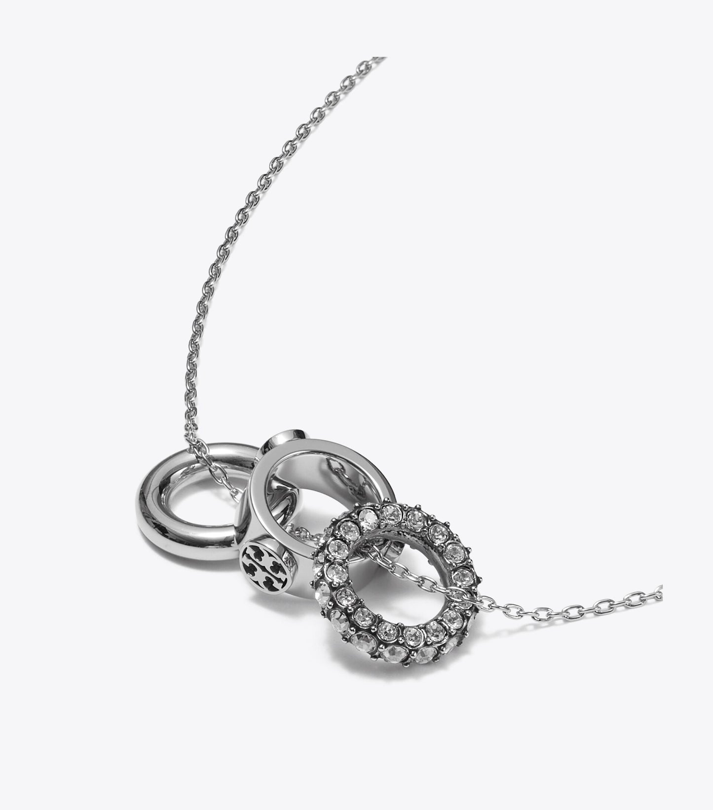 Icon Pavé Necklace and Earring Set