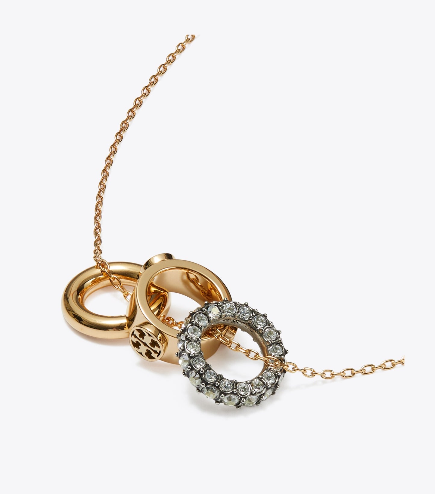 Icon Pavé Necklace and Earring Set