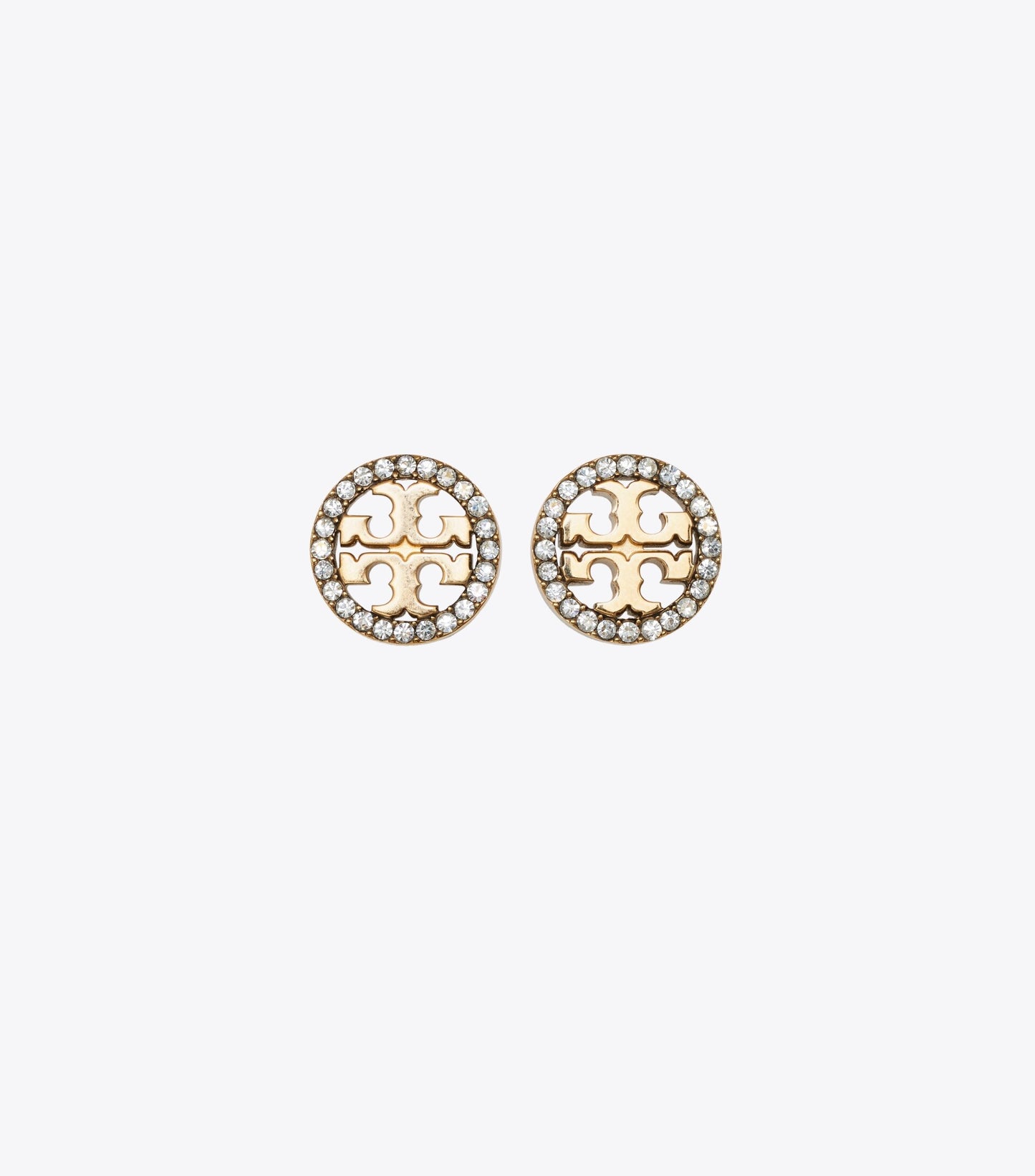 Icon Pavé Necklace and Earring Set