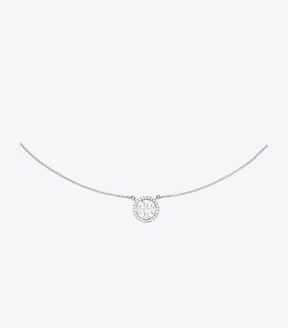 Icon Pavé Pendant Necklace