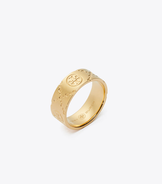 Icon T Monogram Ring
