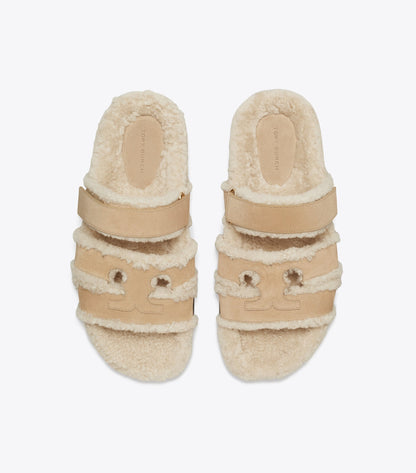 Ines Shearling Sport Slide