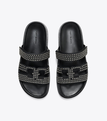 Ines Sport Studded Slide