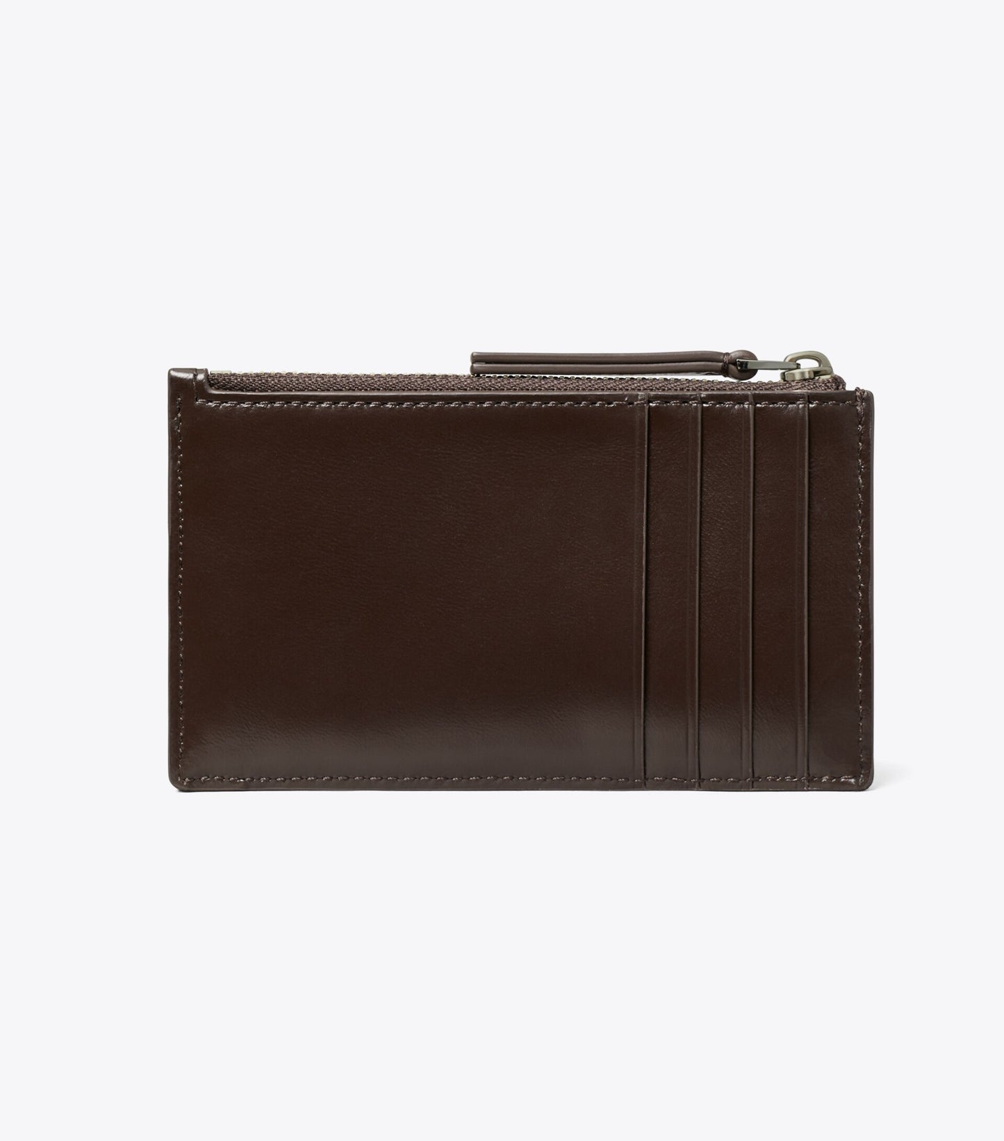 Kira Diamond Quilt Pavé Zip Card Case