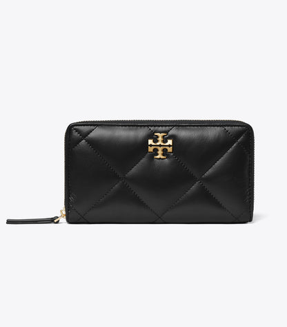 Kira Diamond Quilt Zip Continental Wallet