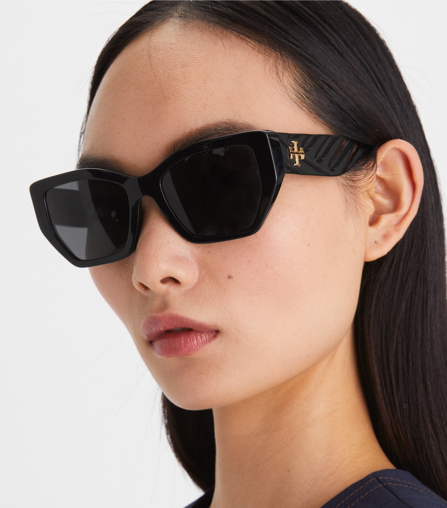 Kira Oversized Geometric Sunglasses