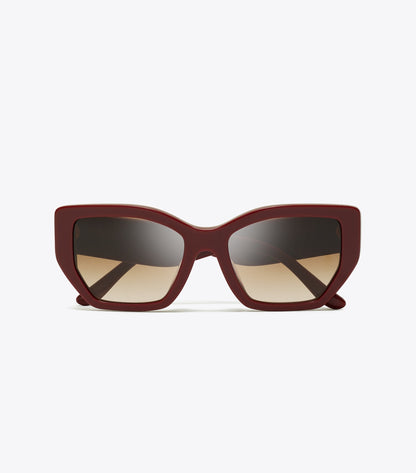Kira Oversized Geometric Sunglasses