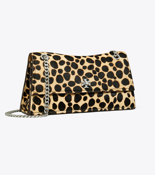 Kira Turnlock Calf Hair Shoulder Bag