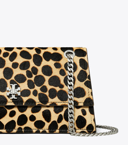 Kira Turnlock Calf Hair Shoulder Bag