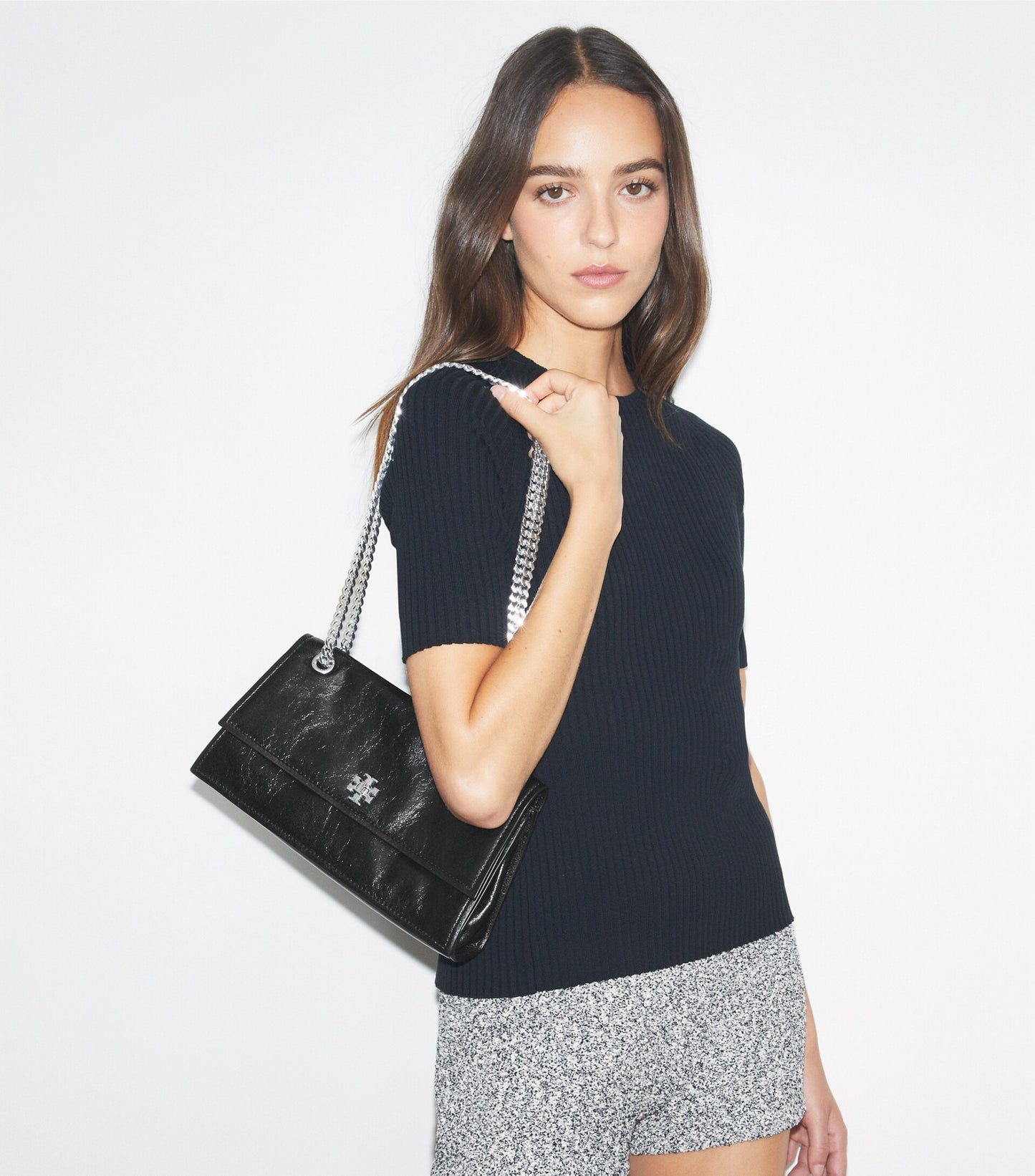 Kira Turnlock Shoulder Bag