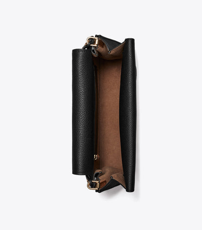 Lee Radziwill Pebbled Shoulder Bag