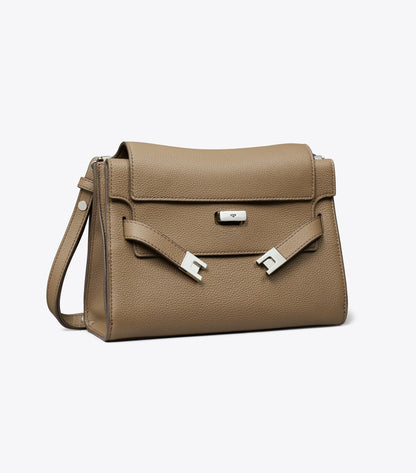 Lee Radziwill Pebbled Shoulder Bag