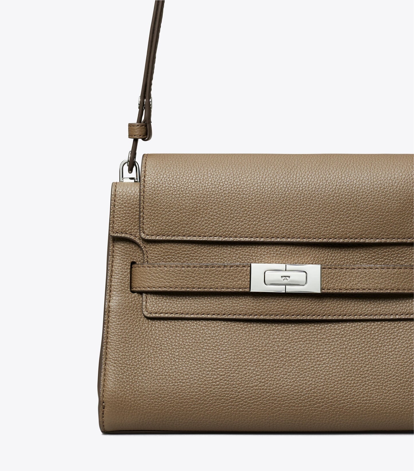 Lee Radziwill Pebbled Shoulder Bag