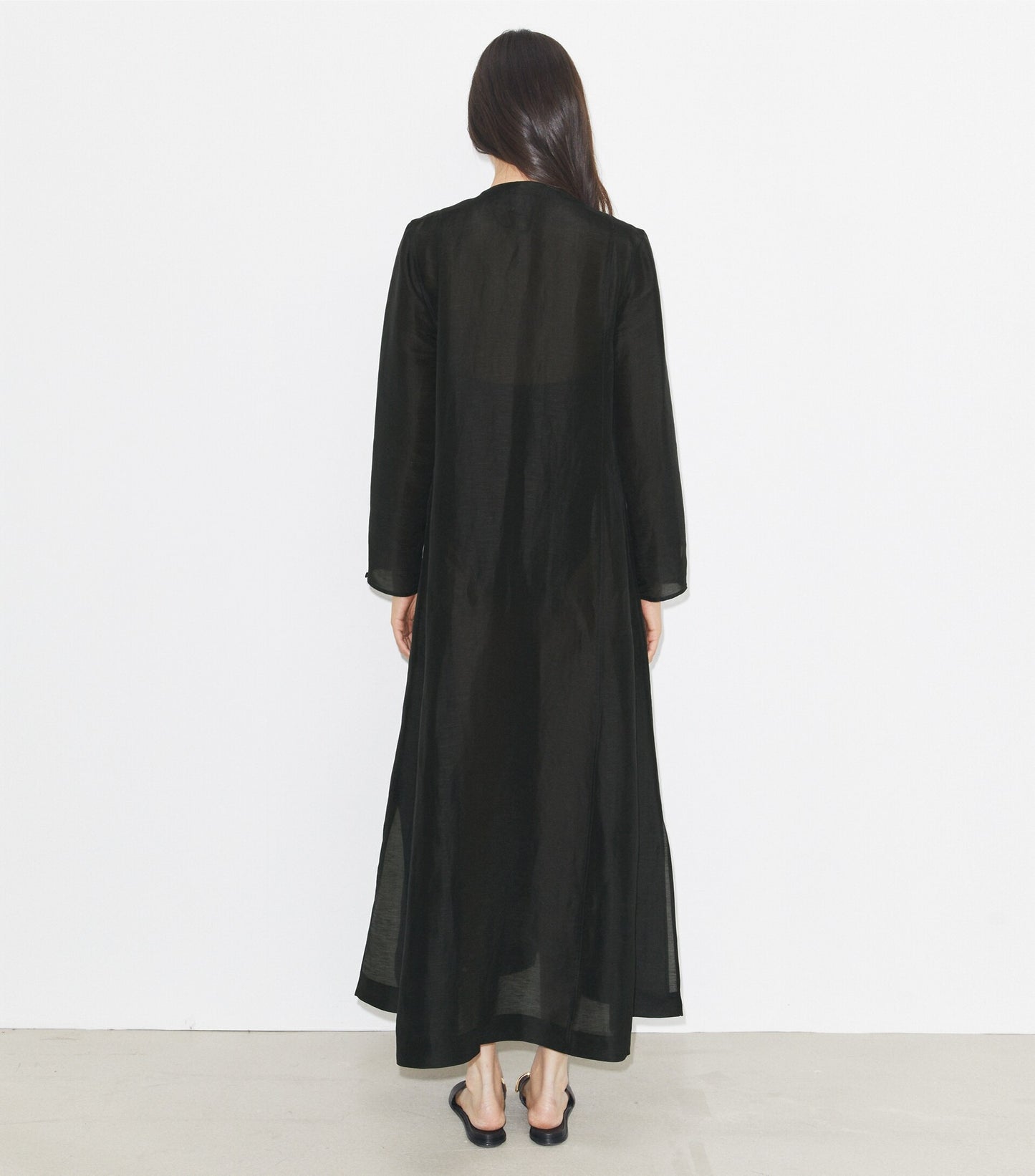 Long Linen Caftan
