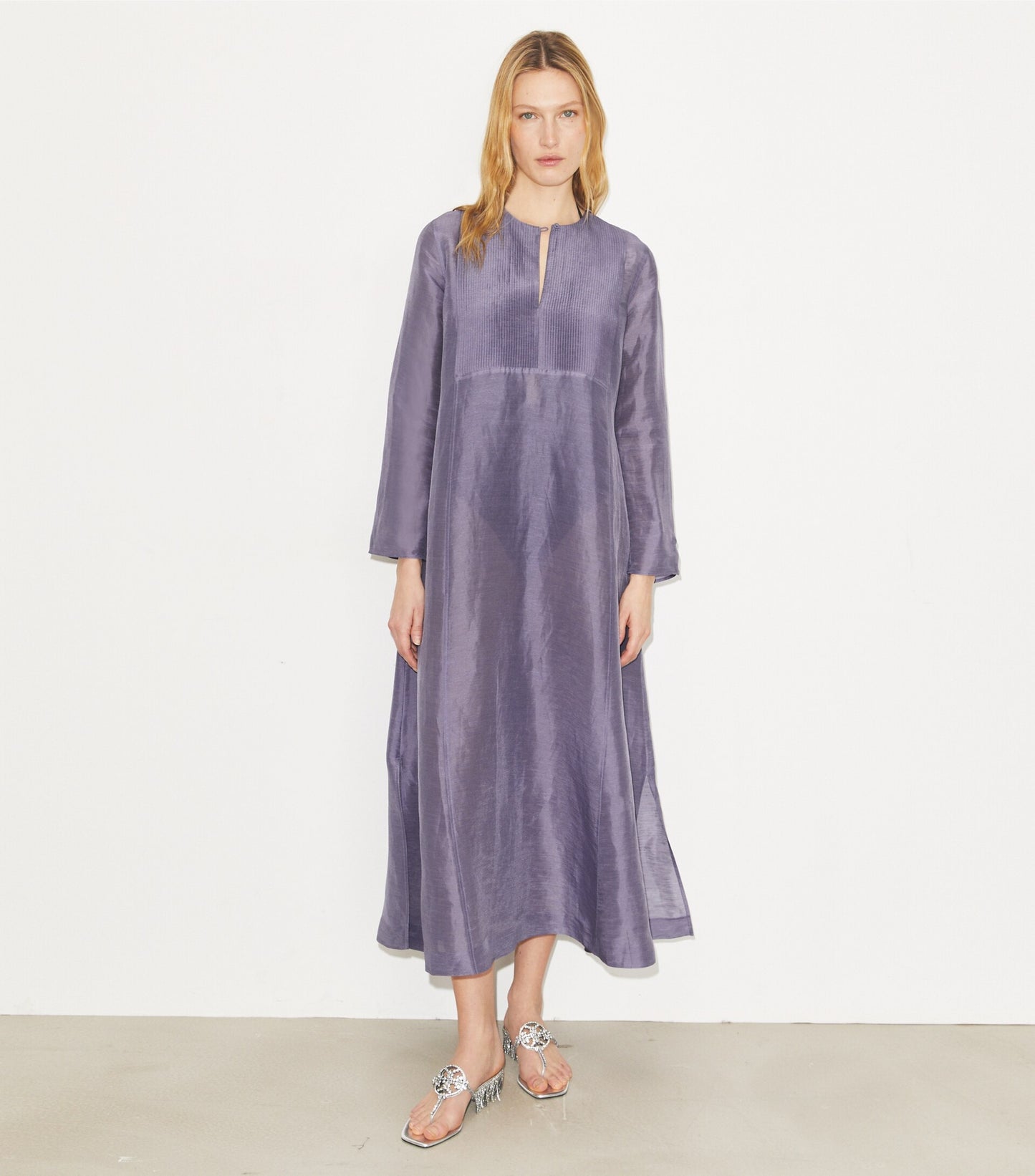 Long Linen Caftan