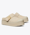 Mellow Shearling Platform Mule