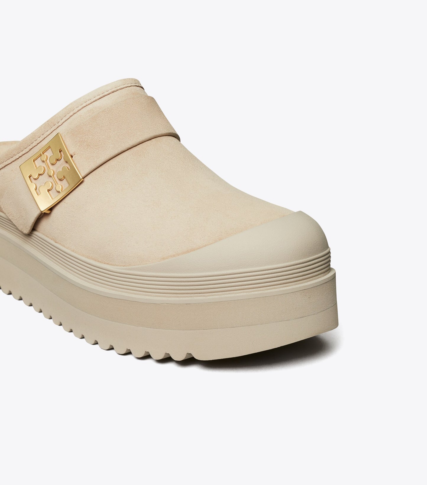 Mellow Shearling Platform Mule