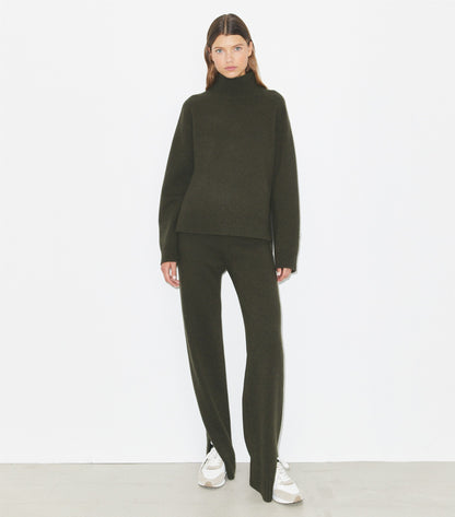 Merino Wool Turtleneck Sweater