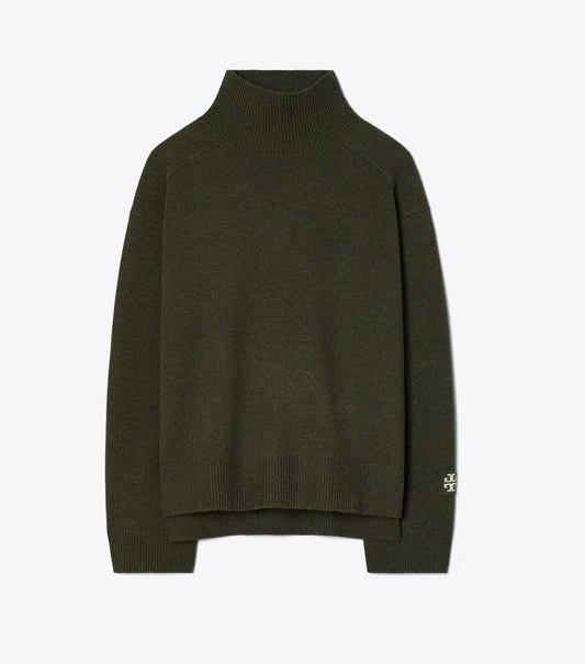 Merino Wool Turtleneck Sweater