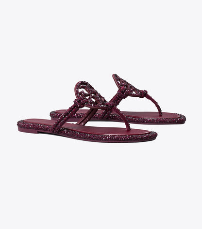 Miller Crystal Knotted Sandal