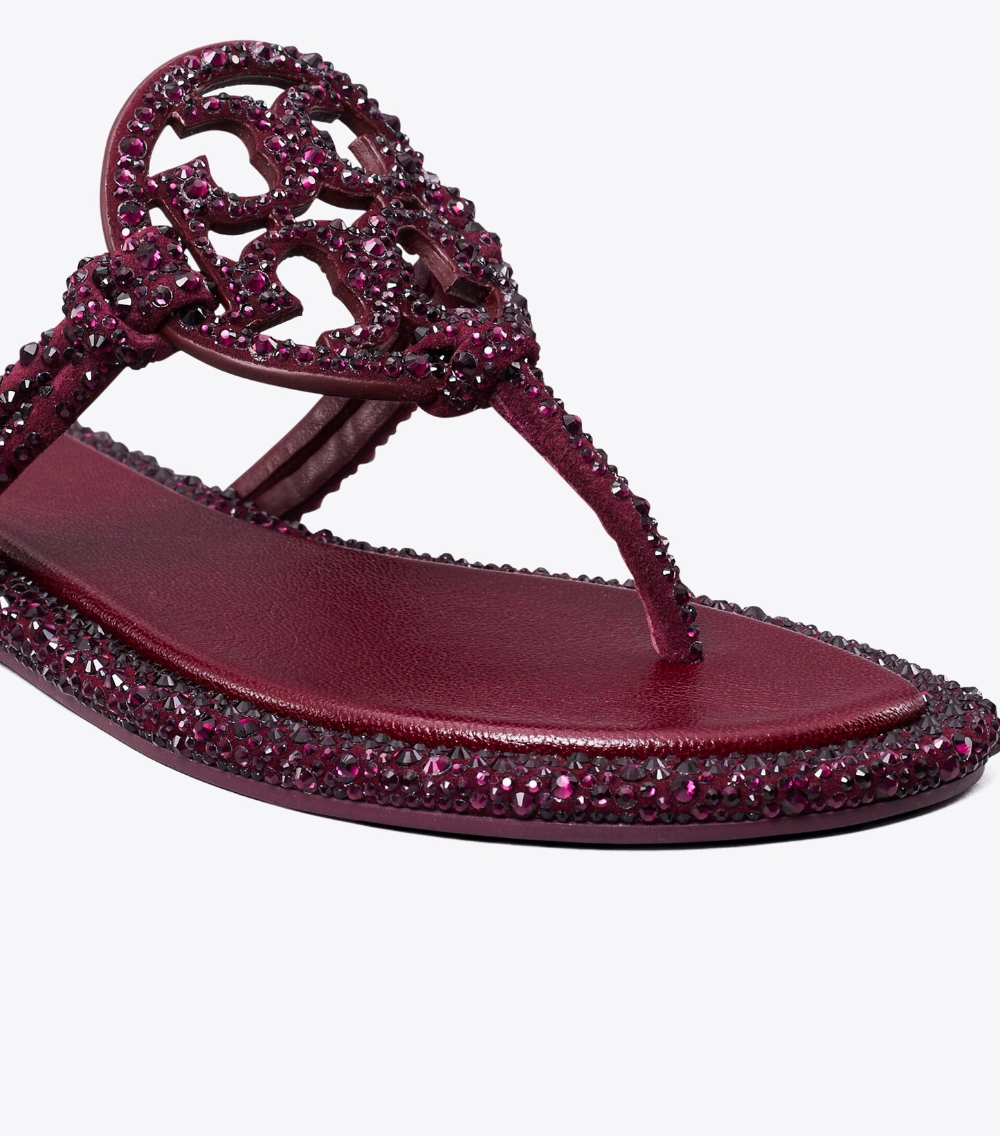Miller Crystal Knotted Sandal