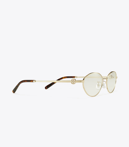 Miller Metal Oval Eyeglasses