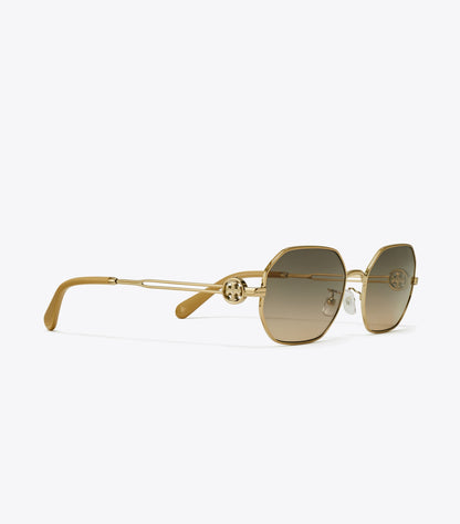 Miller Metal Oval Sunglasses