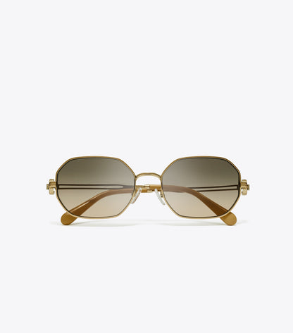 Miller Metal Oval Sunglasses