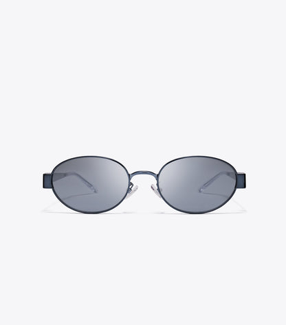 Miller Metal Oval Sunglasses
