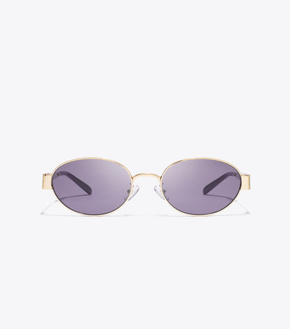 Miller Metal Oval Sunglasses
