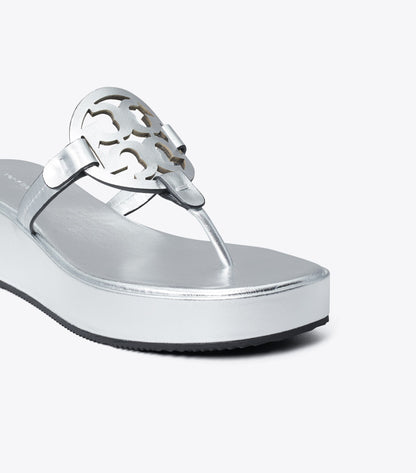 Miller Metallic Wedge Sandal