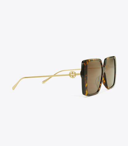 Miller Oversized Square Sunglasses