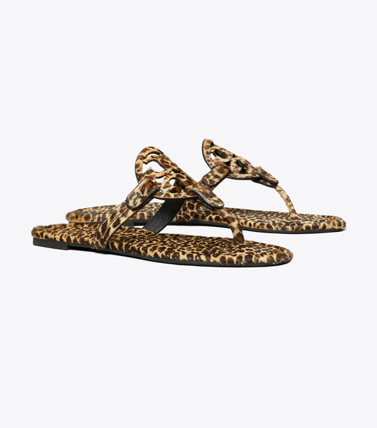 Miller Printed Calf Hair Sandal