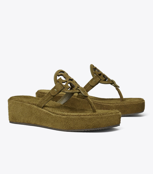 Miller Suede Wedge Sandal