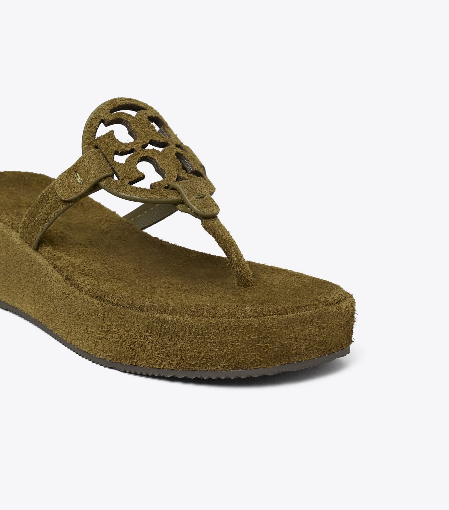 Miller Suede Wedge Sandal